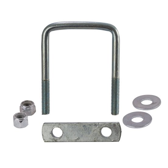 SBT Trailer U-Bolts with Frame Straps 3-1/8" x 4" & 5" strap - 10-432