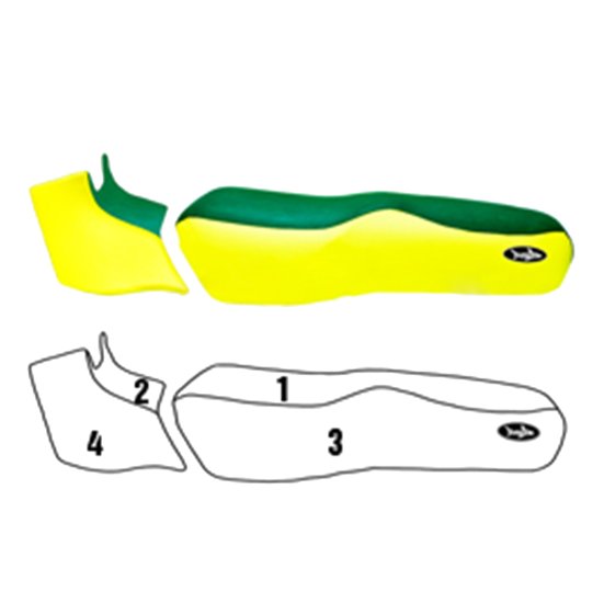 SBT Seat Cover for Sea-Doo Touring 1990-1991 GT/1992-2000 GTS/1992-1995 GTX/1996 GTI - 108BT103