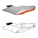 SBT Seat Cover for Sea-Doo GTI 90/130, GTS 90/130, Wake 155 - 108BT134