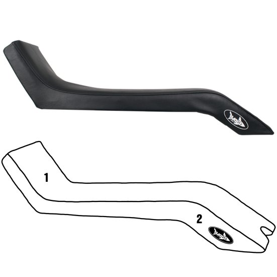 SBT Seat Cover for Kawasaki 1986-1995 X2 - 108BT202