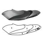 SBT Seat Cover for Yamaha 2008-2011 FX SHO/ 2009-2011 FX HO - 108BT419