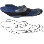 SBT Seat Cover for Yamaha 2005-2008 FX Cruiser, FX HO, FX Cruiser HO (not SHO) - 108BT422