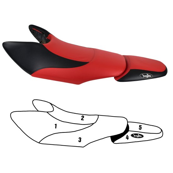 SBT Seat Cover for Honda F12 F12X 2002-2007 - 108BT600