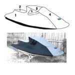 SBT Custom Vented Storage Cover for Sea-Doo 1993-1995 GTX/ 1990-1991 GT 1996 GTI 1996-2000 GTS - 111WS100-VC