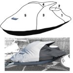 SBT Custom Vented Storage Cover for Yamaha 2000-2002 GP 1200R /2001-2005 GP 800 /2003-2008 GP 1300R - 111WS414-VC