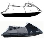 SBT Custom Vented Storage Cover for Yamaha 2012-2022 FX HO /SHO /Cruiser/ SVHO - 111WS422-VC