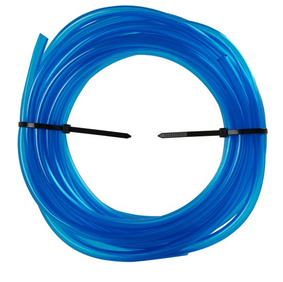 SBT Fuel Line 25' Roll of 1/4 Clear Blue - 12-390