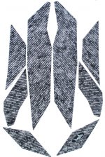 SBT Traction Mats for Sea-Doo Spark 2 seat w/out extended swim platform 2014 - 130BE120