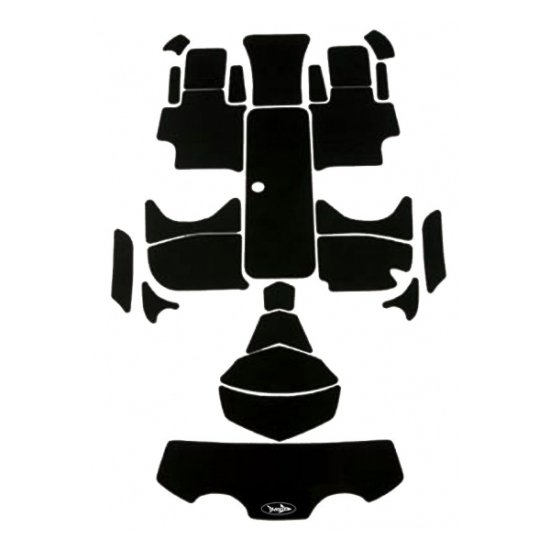 SBT Complete Mat Kit for Sea-Doo Speedster 2000-2004 - 130BE812