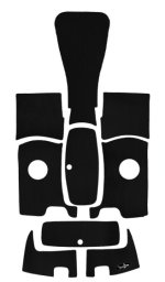 SBT Complete Mat Kit for Yamaha 1999-2003 LS 2000, 2002 LX 2000, 2003-2005 AR 210 - 130BE901