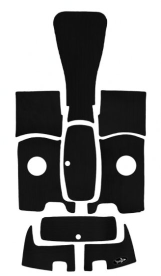 SBT Complete Mat Kit for Yamaha 1999-2003 LS 2000, 2002 LX 2000, 2003-2005 AR 210 - 130BE901