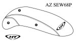 SBT Chinpad for Kawasaki 800 SX-R / 750 SX / SXI - AZ-SEW68P