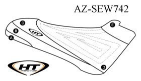 SBT Seat Cover for Yamaha WaveBlaster 800 - AZ-SEW742 SBT Seat Cover for Yamaha WaveBlaster 800 - AZ-SEW742