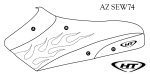 SBT Seat Cover for Yamaha WaveBlaster - AZ-SEW74