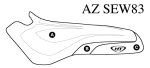 SBT Seat Cover for Sea-Doo XP (93-96) / SP Family (94-99) - AZ-SEW83