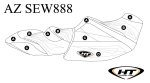 SBT Premier Seat Cover for Sea-Doo GTX/GTX LTD (18-2020) - AZ-SEW888