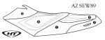 SBT Seat Cover for Sea-Doo RXP (04-08) - AZ-SEW89