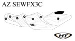 SBT Seat Cover for Yamaha FX Cruiser HO/SVHO/Limited (19-20) - AZ-SEWFX3C