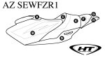 SBT Seat Cover for Yamaha FZR (12-16) - AZ-SEWFZR1