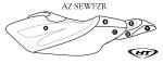 SBT Seat Cover for Yamaha FZR (09-11) - AZ-SEWFZR