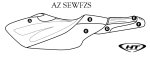 SBT Seat Cover for Yamaha FZS (09-16) - AZ-SEWFZS