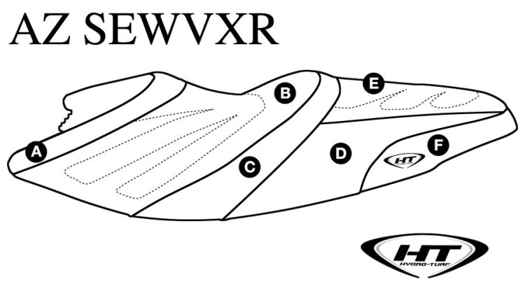 SBT Seat Cover for Yamaha VXR (11-14) - AZ-SEWVXR