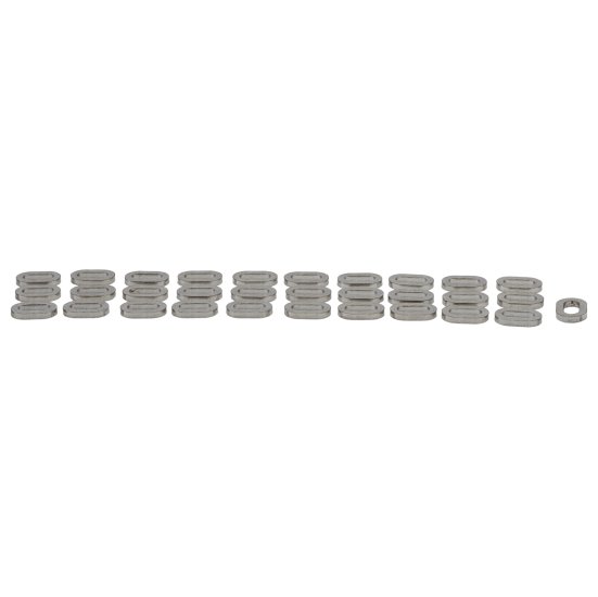 SBT Stainless Steel Oval Washer Kit Front & Rear Decks All Sea-Doo Spark 2014-2018 - FST-115-2K