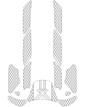 SBT Pro Series Knurled Mat SUV 1200 (99-04) - PR72 SBT Pro Series Knurled Mat SUV 1200 (99-04) - PR72