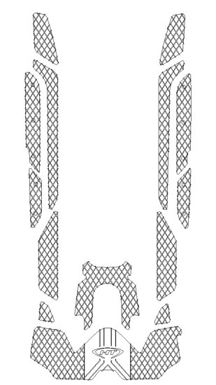 SBT Pro Series Knurled Mats for Sea-Doo RXT-X 300 (18) - PR894
