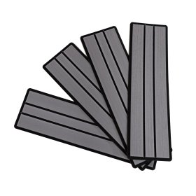 Seadek Teak Step Kit - Storm Gray / Black - 23902-80066 Seadek Teak Step Kit - Storm Gray / Black - 23902-80066