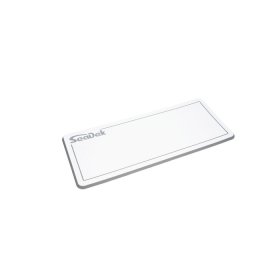 Seadek Dual Density Helm Pad - White / Storm Gray, Large 16 x 39 - 37926-80375