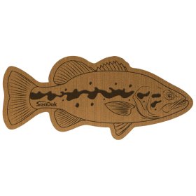 Seadek Largemouth Bass Hook Pad - Mocha - 53613-80092 Seadek Largemouth Bass Hook Pad - Mocha - 53613-80092