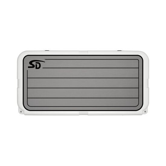 Seadek YETI Tundra 75 Teak Cooler Pad - Storm Gray / Black - 55830-80066