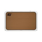 Seadek YETI Tundra 105 Cooler Pad - Mocha / Black - 55831-80093