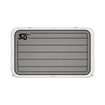 Seadek YETI Tundra 105 Teak Cooler Pad - Storm Gray / Black - 55832-80066