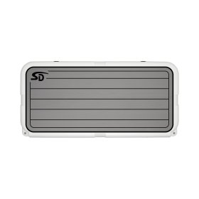 Seadek YETI Tundra 125 Teak Cooler Pad - Storm Gray / Black - 55836-80066 Seadek YETI Tundra 125 Teak Cooler Pad - Storm Gray / Black - 55836-80066