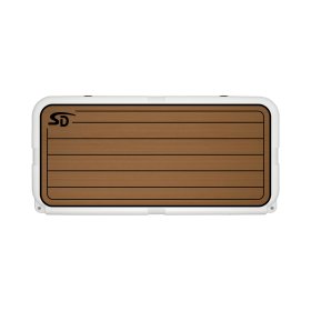 Seadek YETI Tundra 125 Teak Cooler Pad - Mocha / Black - 55836-80093 Seadek YETI Tundra 125 Teak Cooler Pad - Mocha / Black - 55836-80093