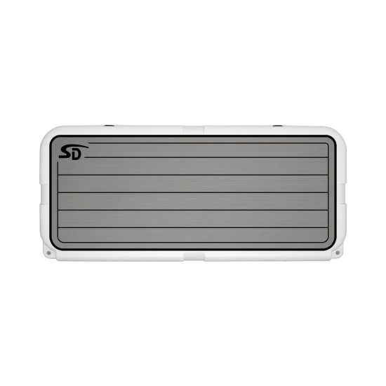 Seadek YETI Tundra 160 Teak Cooler Pad - Storm Gray / Black - 55838-80066