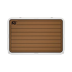 Seadek YETI Tundra 210 Teak Cooler Pad - Mocha / Black - 55840-80093 Seadek YETI Tundra 210 Teak Cooler Pad - Mocha / Black - 55840-80093