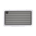 Seadek RTIC 65 Teak Cooler Pad - Storm Gray / Black - 56109-80066