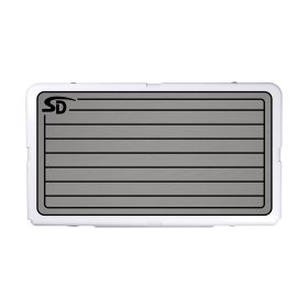 Seadek RTIC 110 Teak Cooler Pad - Storm Gray / Black - 56111-80066 Seadek RTIC 110 Teak Cooler Pad - Storm Gray / Black - 56111-80066