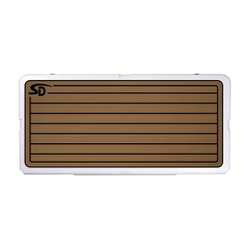 Seadek RTIC 145 Teak Cooler Pad - Mocha / Black - 56114-80093 Seadek RTIC 145 Teak Cooler Pad - Mocha / Black - 56114-80093