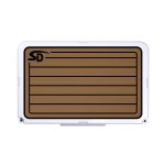 Seadek RTIC 32 Teak Cooler Pad - Mocha / Black - 56116-80093