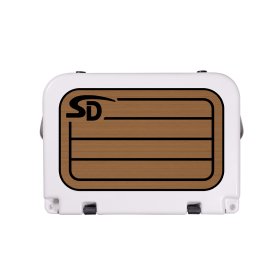 Seadek Orca 20 Teak Cooler Pad - Mocha / Black - 56139-80093 Seadek Orca 20 Teak Cooler Pad - Mocha / Black - 56139-80093