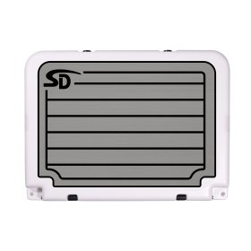 Seadek Orca 26 Teak Cooler Pad - Storm Gray / Black - 56141-80066 Seadek Orca 26 Teak Cooler Pad - Storm Gray / Black - 56141-80066