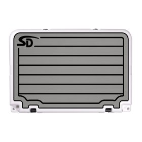 Seadek Orca 40 Teak Cooler Pad - Storm Gray / Black - 56143-80066 Seadek Orca 40 Teak Cooler Pad - Storm Gray / Black - 56143-80066