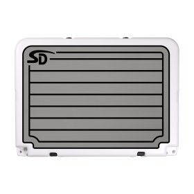 Seadek Orca 58 Teak Cooler Pad - Storm Gray / Black - 56145-80066 Seadek Orca 58 Teak Cooler Pad - Storm Gray / Black - 56145-80066