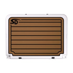 Seadek Orca 58 Teak Cooler Pad - Mocha / Black - 56145-80093 Seadek Orca 58 Teak Cooler Pad - Mocha / Black - 56145-80093