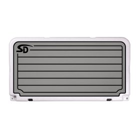 Seadek Orca 75 Teak Cooler Pad - Storm Gray / Black - 56147-80066 Seadek Orca 75 Teak Cooler Pad - Storm Gray / Black - 56147-80066