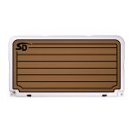 Seadek Orca 75 Teak Cooler Pad - Mocha / Black - 56147-80093